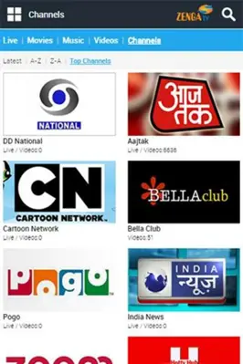 ZengaTV android App screenshot 1